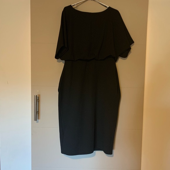 Boohoo Plus Double Layer Midi Dress - Picture 2 of 4